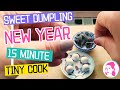 MINI COOING  NEW YEAR FOOD! Chinese glue pudding 新年快樂，來一碗湯圓/迷你湯圓