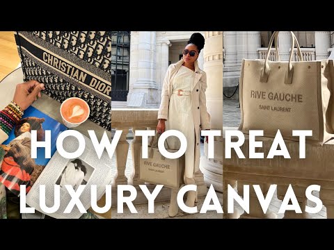 WATCH THIS BEFORE WEARING YOUR RIVE GAUCHE, HOW TO PROTECT YOUR CANVAS BAG, DIOR