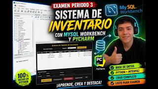 🚀 Cómo hice mi Sistema de Inventario | Examen del Período 3 | Python + MySQL
