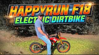 Review ▏HAPPYRUN F18 ELECTRIC DIRTBIKE 60 VOLTS