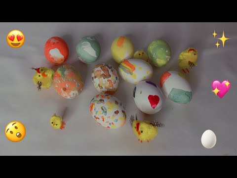 فيديو: كيف تصنع بيض عيد الفصح بيديك: الأفكار والتعليمات خطوة بخطوة والصور ومقاطع الفيديو