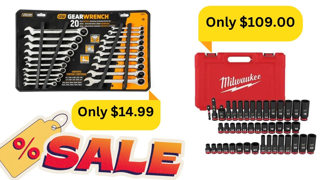 Exclusive Milwaukee & Gearwrench Finds!! (Best Sales Price)