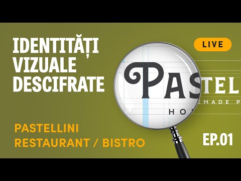 Identitati vizuale descifrate - [LIVE] EP.01 - Pastellini