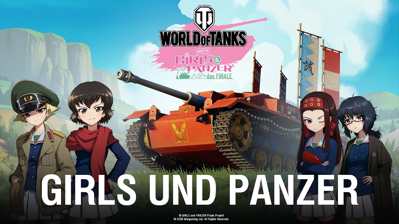 World of Tanks」×「ガールズ＆パンツァー」新コラボ開催！ 大洗女子