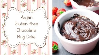 This vegan gluten-free chocolate mug cake is perfect for when you're
craving something chocolaty right now and can't be bothered baking or
waiting a dess...