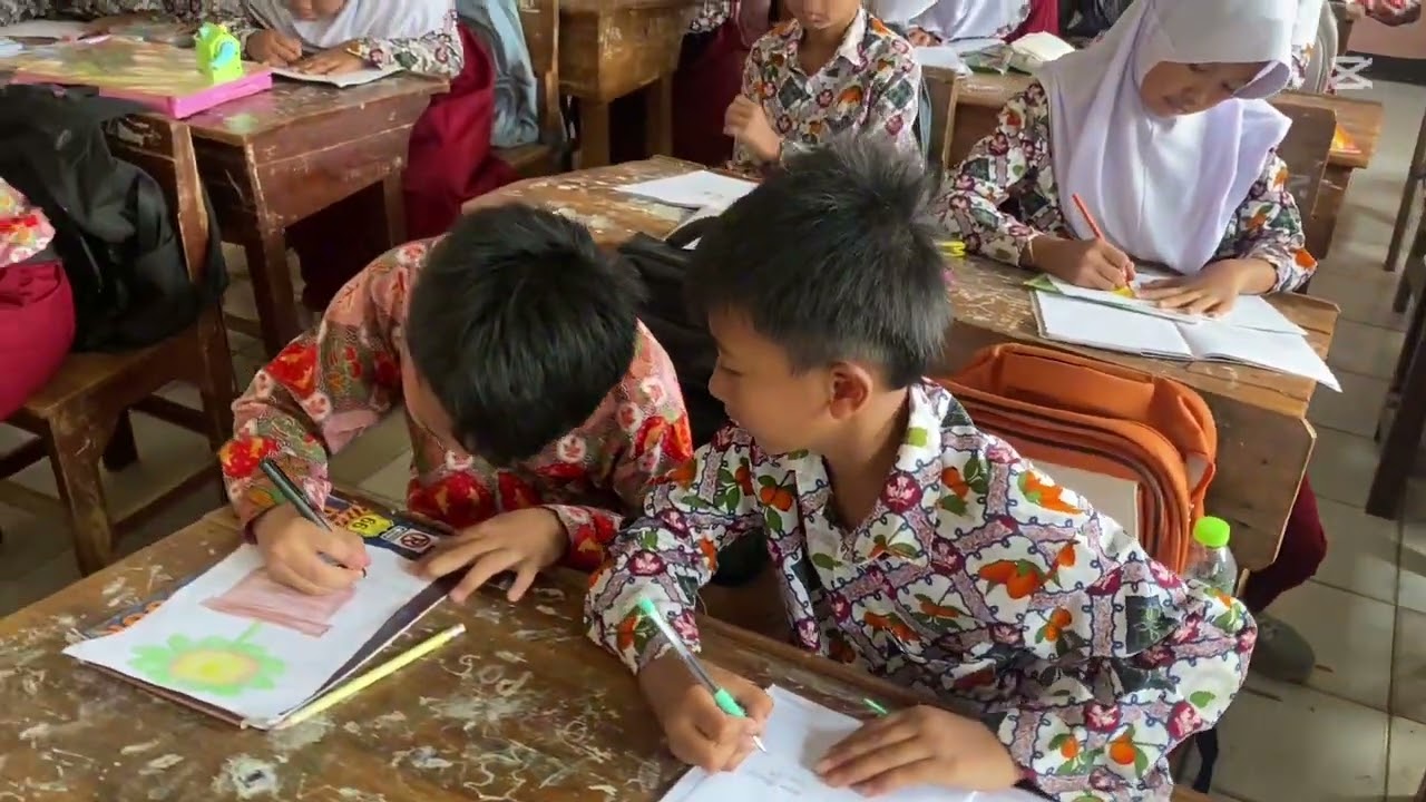 Prinsip Proporsi & Keseimbangan Dalam Menggambar Tumbuhan - Pertemuan Mengajar 11 | Muthia Maghfira 