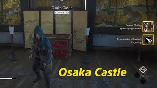 “Peasant Clothes” Osaka Castle Legendary Chest in Assassin's Creed Shadows!