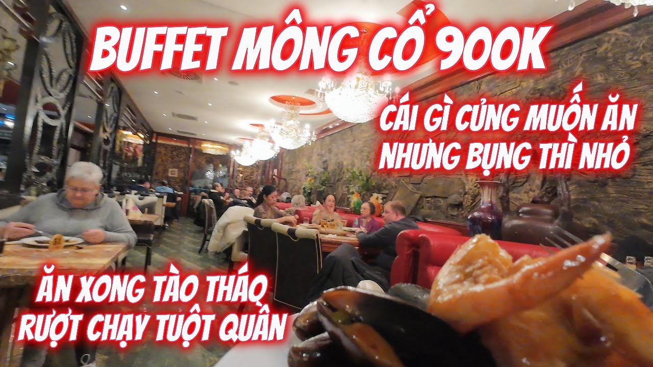 Em Lang Thang bị bà Phượng cô đơn xứ mù tạt kêu đi ăn Buffet Mông cổ 900k có gì ngon.