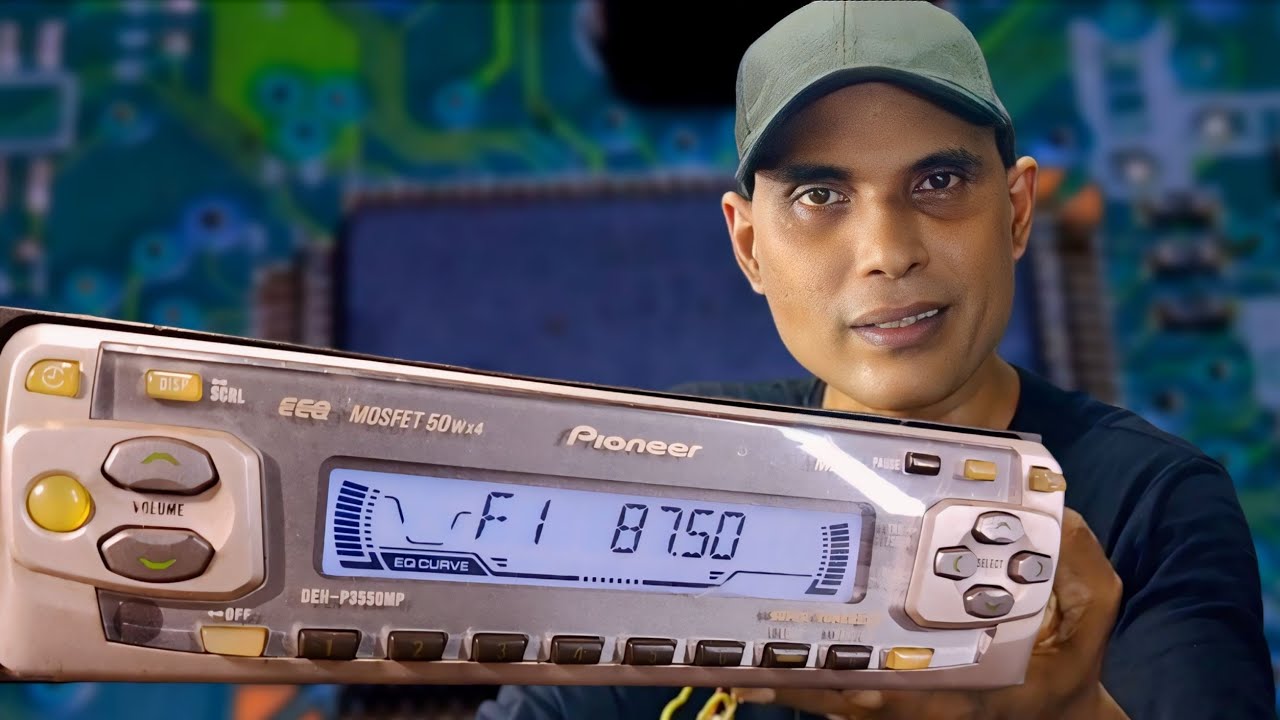 Old Pioneer Car Stereo Aux or Bluetooth Input Connection YouTube