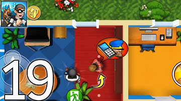 Robbery Bob - part 19 gameplay walkthrough - suburbs chapter 1 | robbery Bob easy gameplay mod menu.