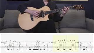 Fingerstyle Tabs | BTS - Boy With Luv | Sungha Jung Tabs | Guitar Cover