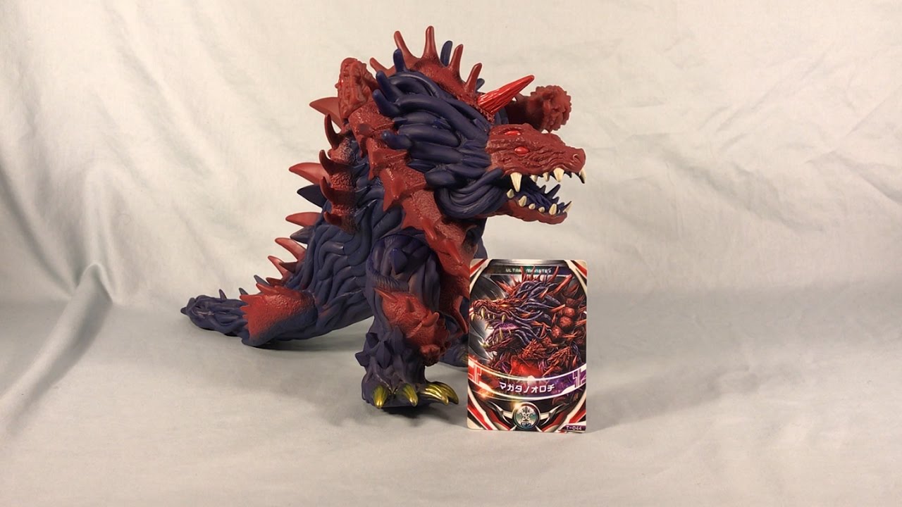 値下げします。ヤマタノオロチ 大型フィギア ウルトラマン 怪獣 Ultraman Orb Ultra Monster DX Maga Tano Orochi Review - YouTube