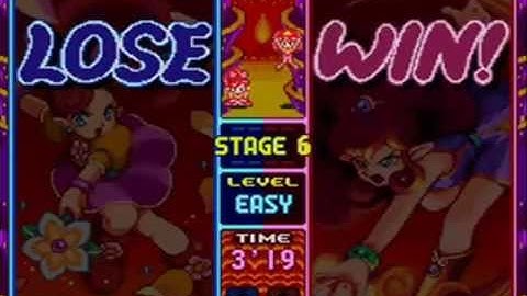 Panel de Pon With VS. Mode: Easy Without Continuing