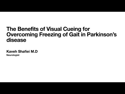Parkinson's disease: Overcoming freezing by visual cuing