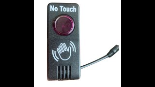 Touchless Sensor Exit Button .  Hands Free Exit Button .  Contactless Exit Button ..