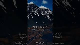 | كتب ربكم على نفسه الرحمه | القارئ : إدريس ابكر |