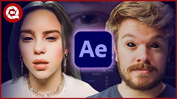 BILLIE EILISH: Black DEMON EYES (After Effects Tutorial)