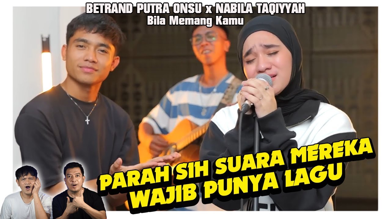 Love banget Bila Memang Kamu versi Betrand Putra Onsu x Nabila Taqiyyah.