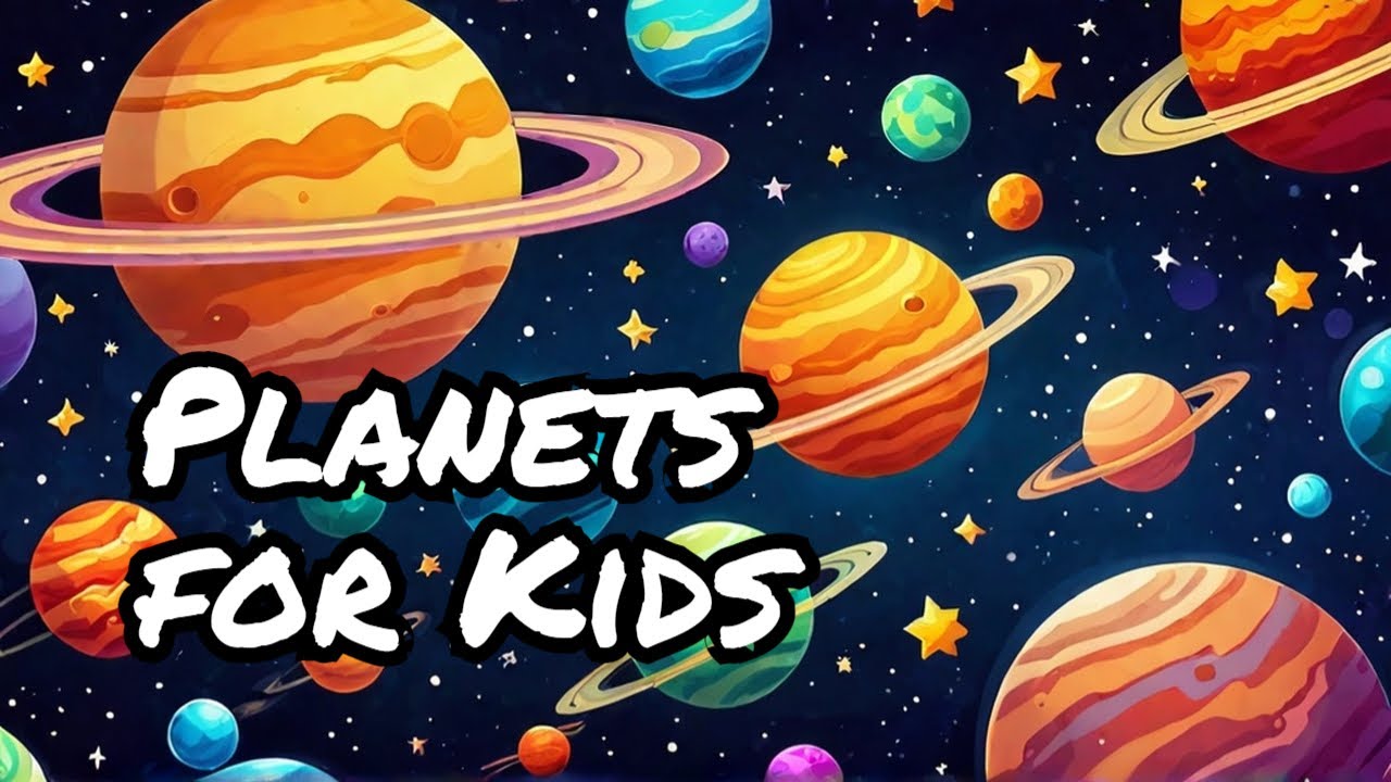 Learn Planets for Kids Solar system Universe Sun Earth Moon Mars