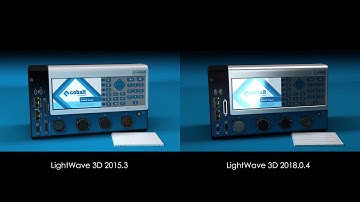 LightWave 3D 2015.3 v 2018.0.4 Render Comparison
