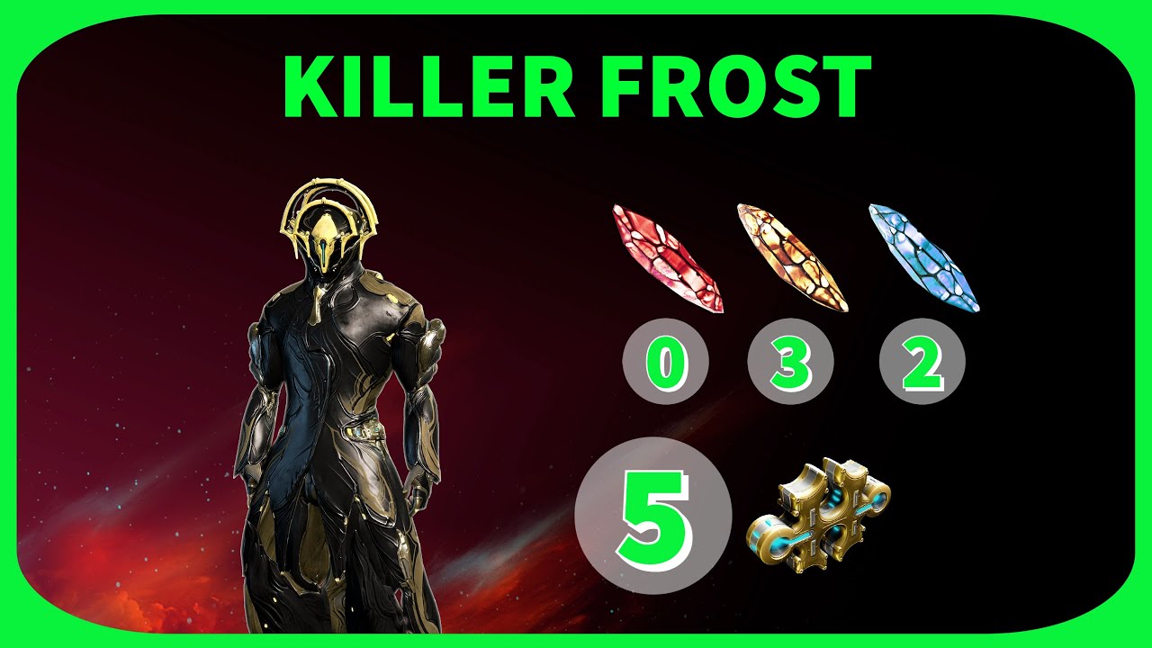 Warframe Builds Frost Prime Builds Archon Shards Steel Path