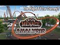 Iron Menace Analysis Dorney Park New for 2024 B&M Dive Coaster