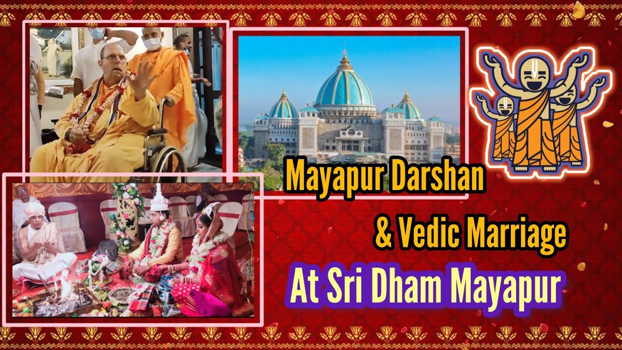 Vedic Marriage At Mayapur #marriage #iskcon #mayapur
