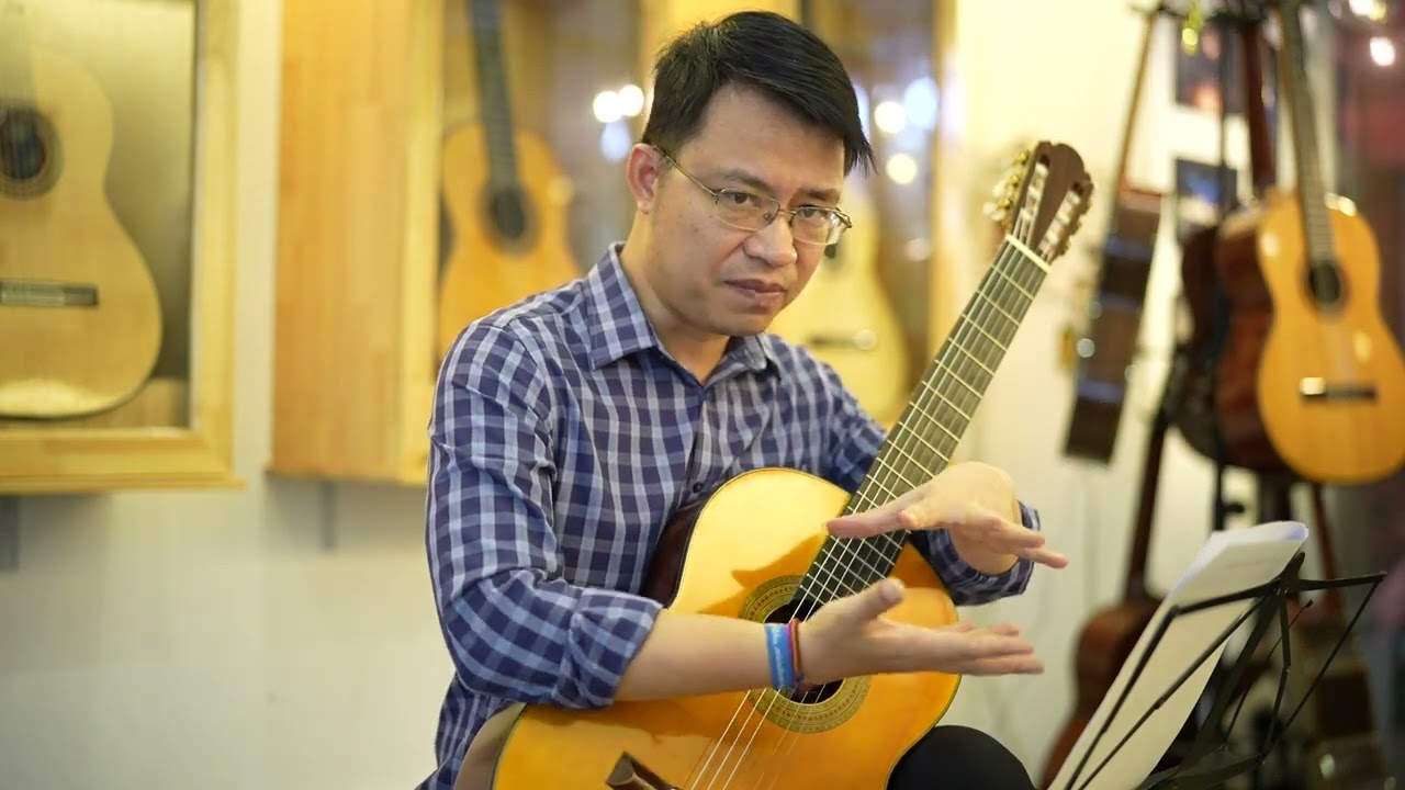 Hướng dẫn và cảm nhận bản nhạc Guitar Tình Yêu Của Biển-Cát Vận