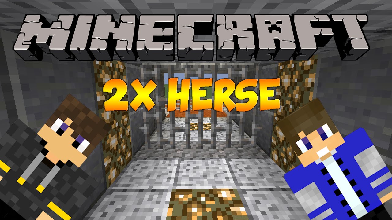 TUTO Redstone #2 | Comment faire un double herse ! - MINECRAFT - YouTube