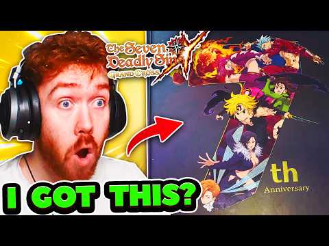 order E7♡ I GOT THE BEST 7DS GIFT EVER! FIRST LOOK AT 7DS: GRAND CROSS ART