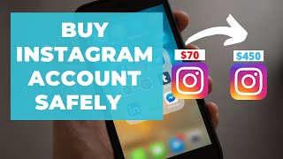 How to buy & sell instagram accounts safely