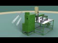Forming Plastic Mesh into Rigid Cores Animated Demonstration