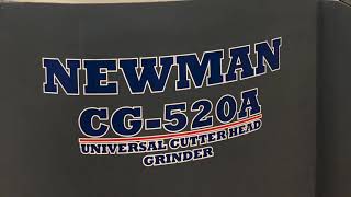 Newman CG-520a Fully Automatic Universal Cutterhead Grinder