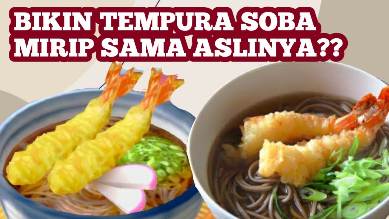 Cara membuat Tempura Soba |its_sky - YouTube