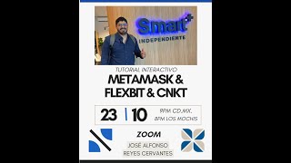 How to create a Metamask, Flexbit, cnkt, and cnkt+ wallet - José Reyes Flexbit App