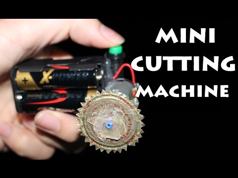 How To Make Mini Cutting Machine  - Dremel Tool -  For 3$