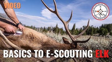 BASICS TO E-SCOUTING ELK - BHA DIY Western Hunting Summit