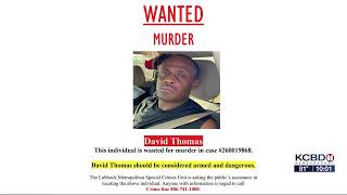 Lubbock Police searching for murder suspect