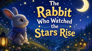 Bedtime Story for Kids: The Soft Twilight Lavender Rabbit and the Rising Stars | Bedtime Dreamy Paws