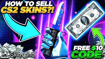 SKINLAND HOW TO SELL CS2 SKINS !! ?! | Best CS2 Skin Price | Free Bonus | Skinland Promo Code