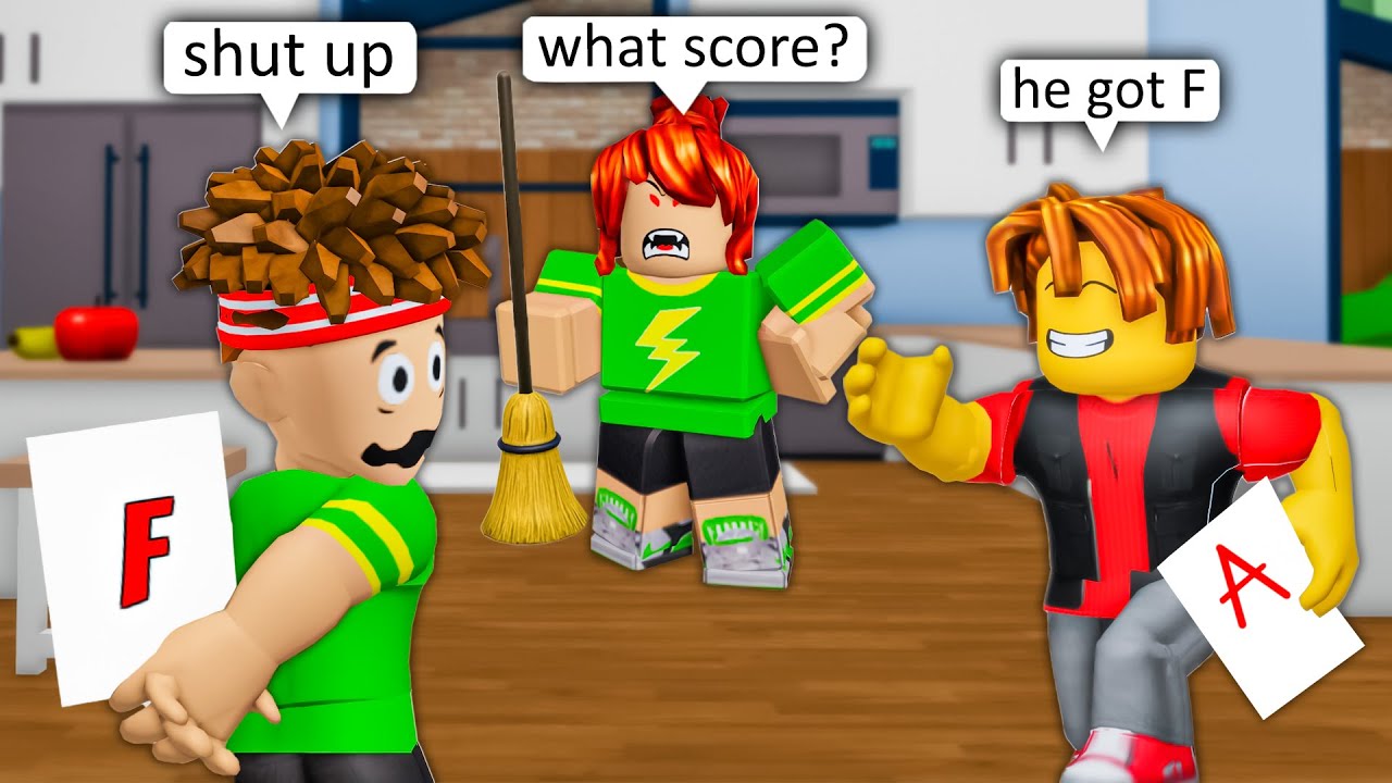 MOM AND SON: THE FAILED TEST 😠 ROBLOX Brookhaven 🏡RP - FUNNY MOMENTS