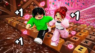 +1 Speed Keyboard Escape with my Crush in Roblox 🥰🥰