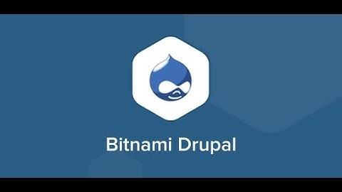 Installing Drupal Website using Bitnami