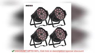 SHEHDS LED Zoom Par 18x18W RGBW 6in1 Par Light For Review
