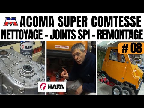 Acoma Super Comtesse: Parts & Differential Cleaning, Oil Seal Replacement, Oil Change #Episode 08