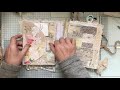 Fabric journal from scraps (sewing it together) #3