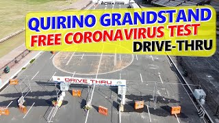 Quirino Grandstand | Free Coronavirus Test | Drive Thru