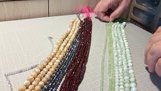Бусины натуральный камень с Али