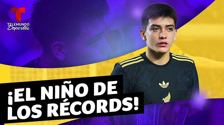 Gilberto Mora, el niño mexicano que rompió los récords de Pelé y Lamine Yamal | Telemundo Deportes