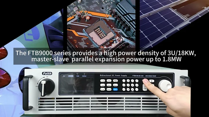 High-power Bidirectional DC Power Supply FTB9000 series